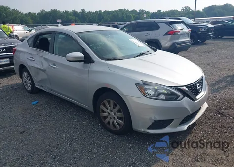 2019 Nissan Sentra S z USA, uszkodzony, nr VIN 3N1AB7APXKY303625